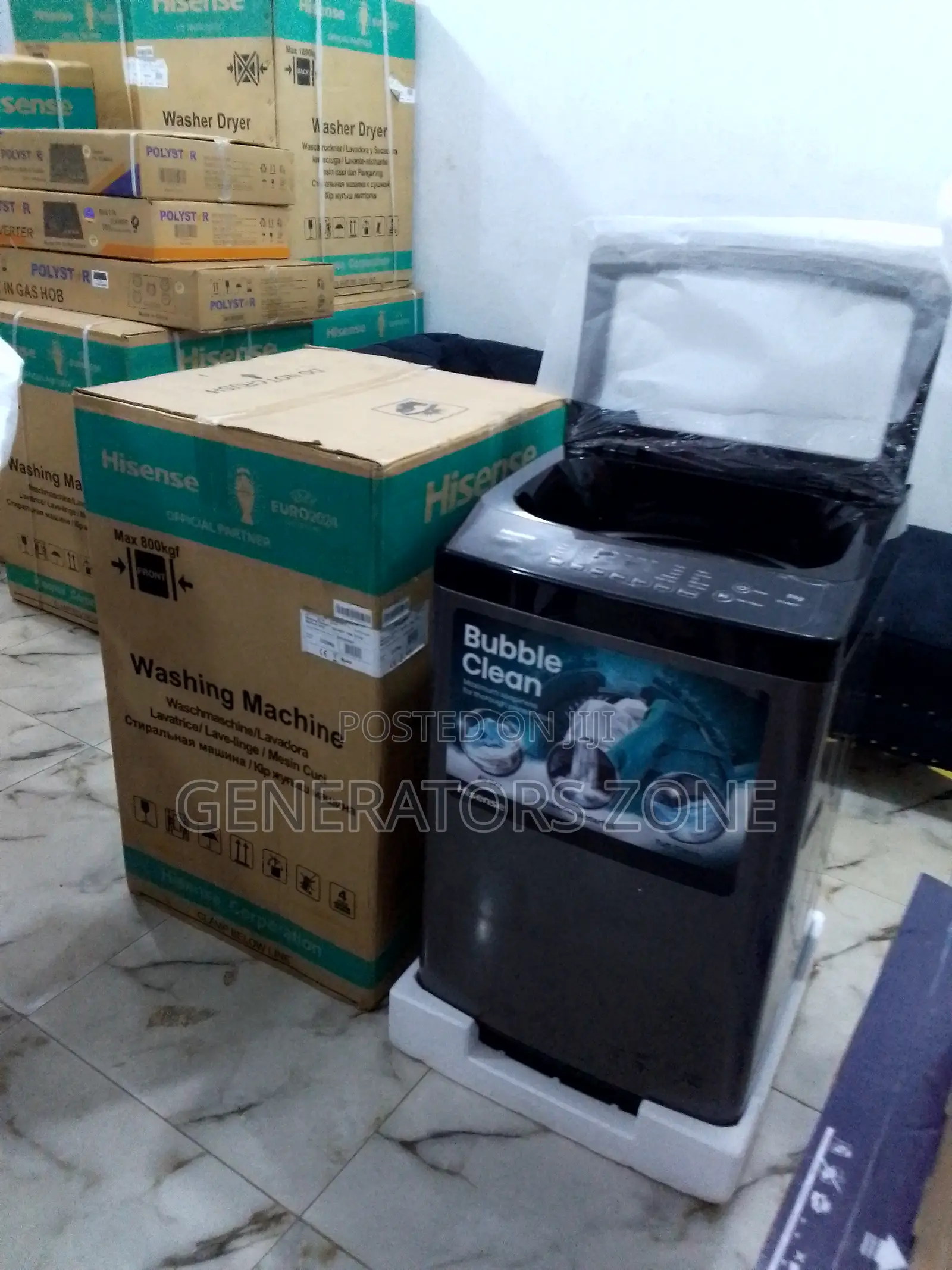 Authentic Hisense 8kg Top Load Automatic Washing Machine