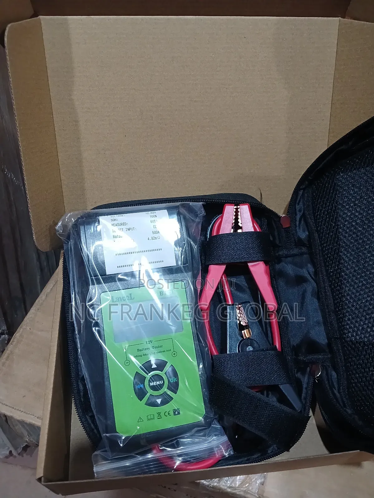 Battery Analyzer With Printer