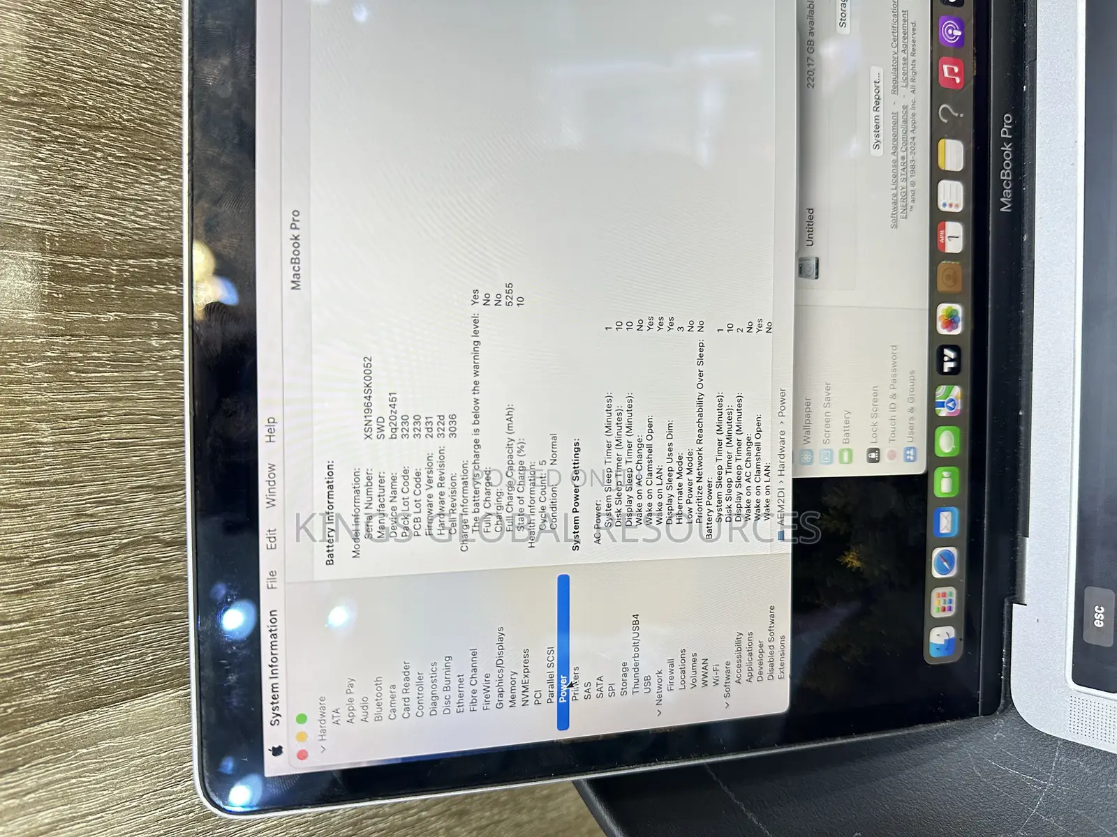 Laptop Apple MacBook Pro 2018 16GB Intel Core I7 SSD 256GB