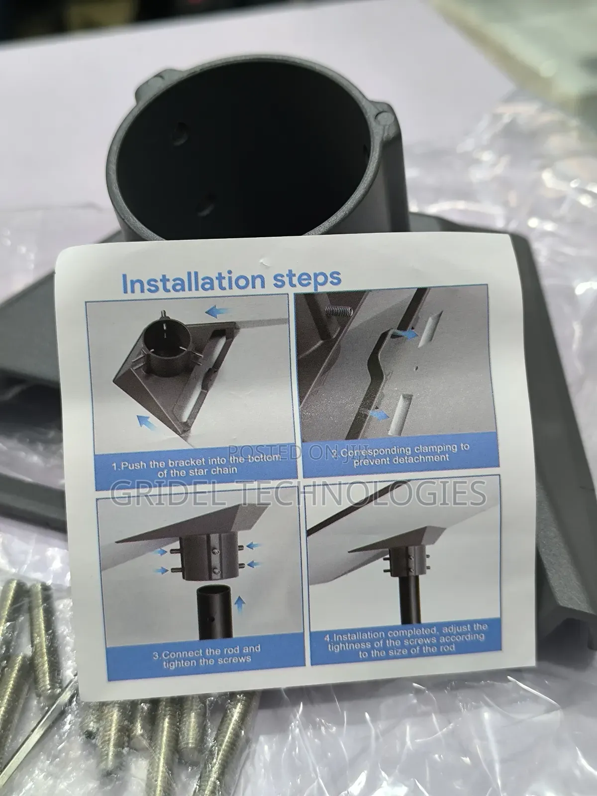 Starlink Gen3/V4 Pipe/Pole Adapter