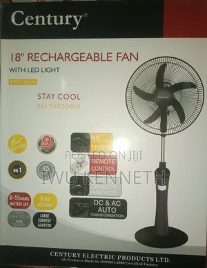 Century Rechargeable Fan