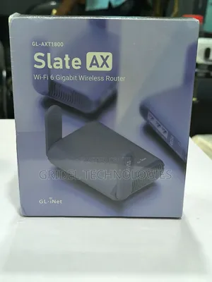 Gl.Inet Axt1800 Slate Ax Wifi6 Gigabit Travel Pocket Router