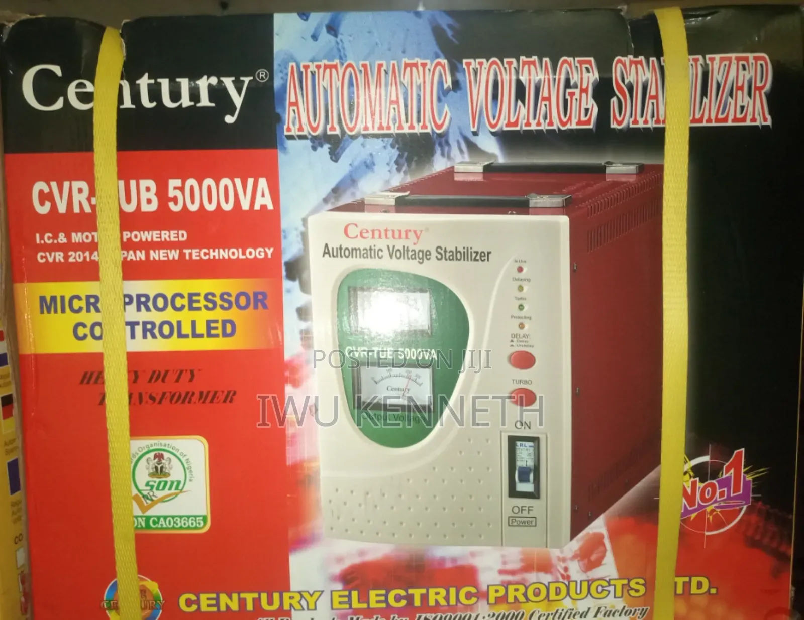 Century 5000 Voltage Stabilizer