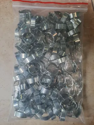 100PCS X Double Ear Hose Clamp