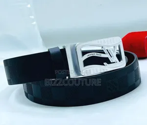 Original Louis Vuitton Leather Belts Available in Store