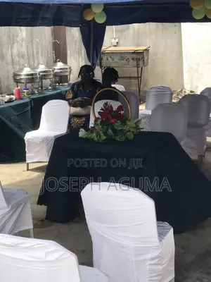 Chairs Canopies Serving Dishes and More