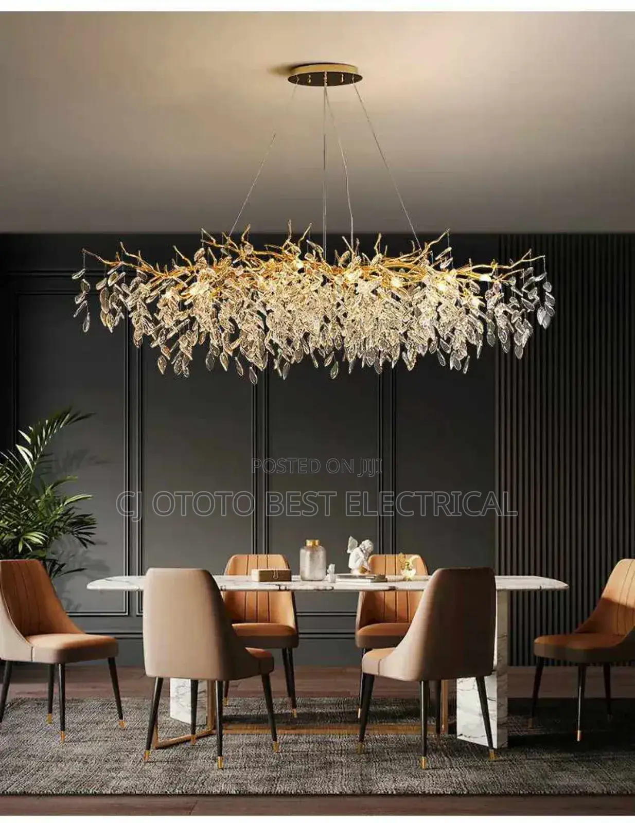 Crystal Luxury Dining Room Light  Available Now
