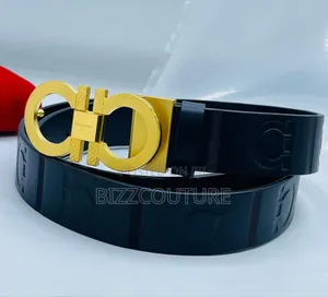 Original Salvatore Ferragamo Leather Belts Available Instore