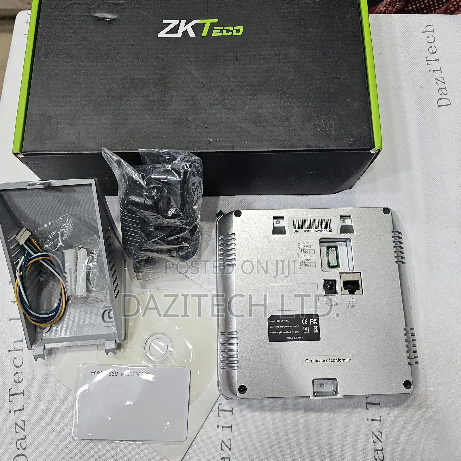 ZKT Fa200 Time Attendance + Face Id