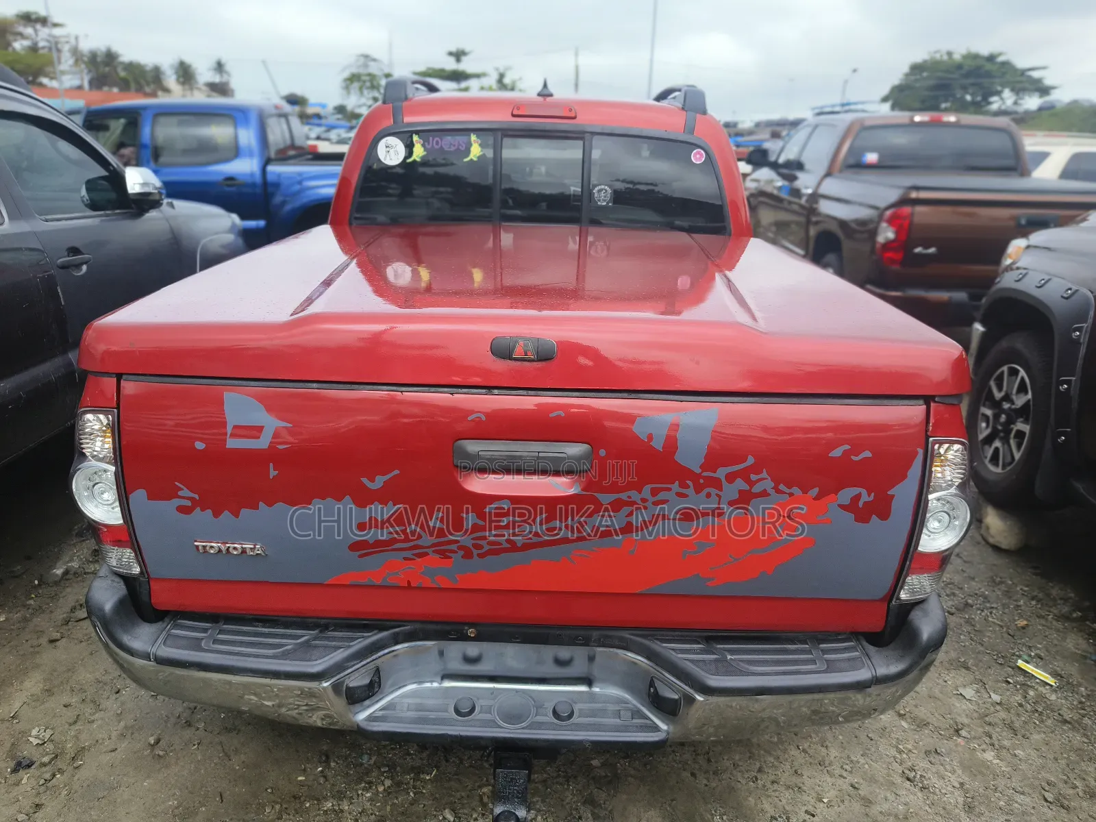 Toyota Tacoma 2014 Red