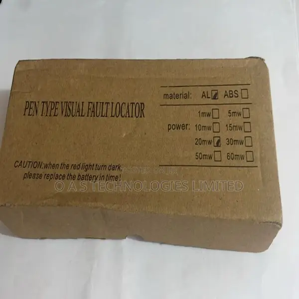 Aluminium Alloy 20km Pen Visual Fault Locator