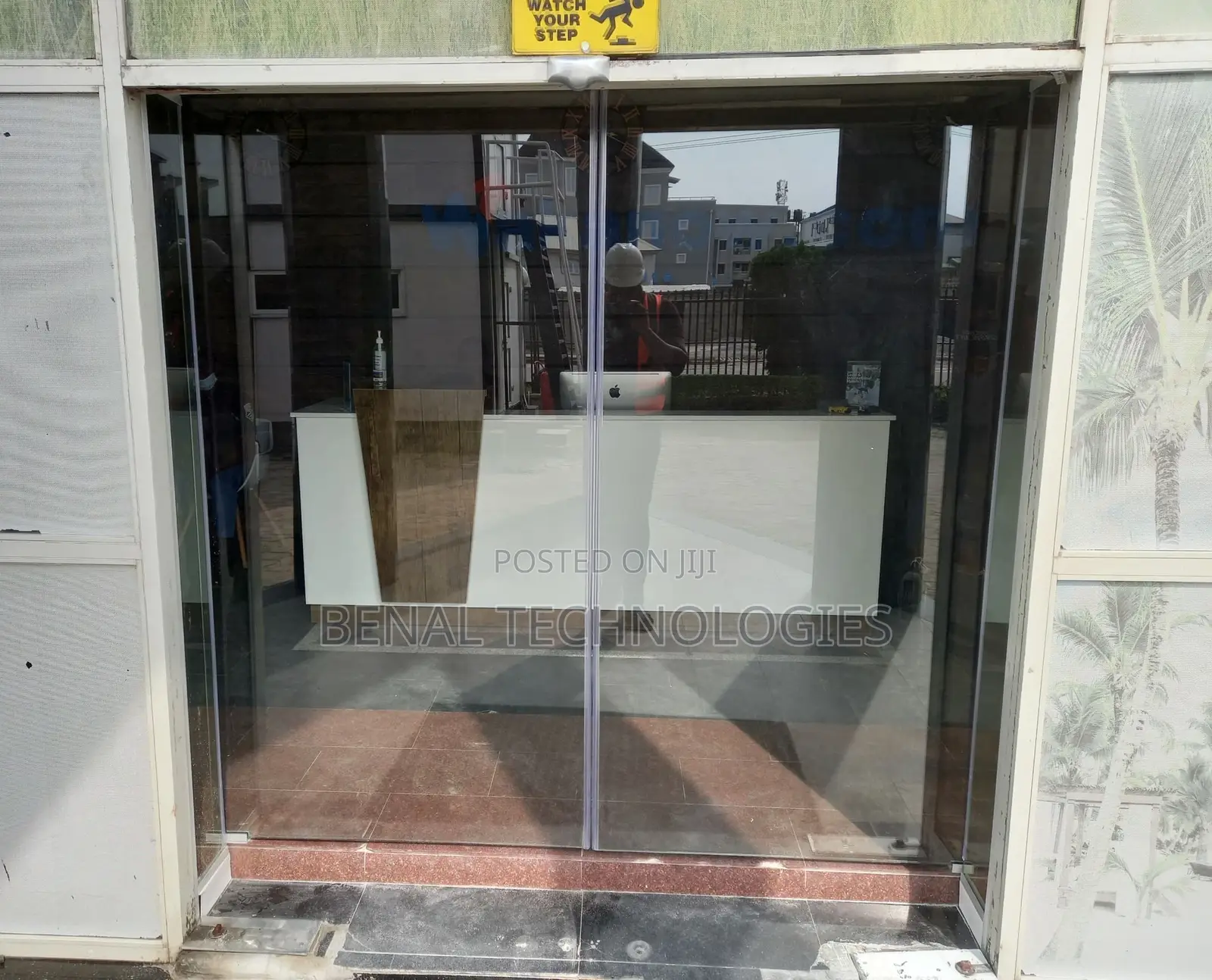 Automatic Doors With Sensor Device