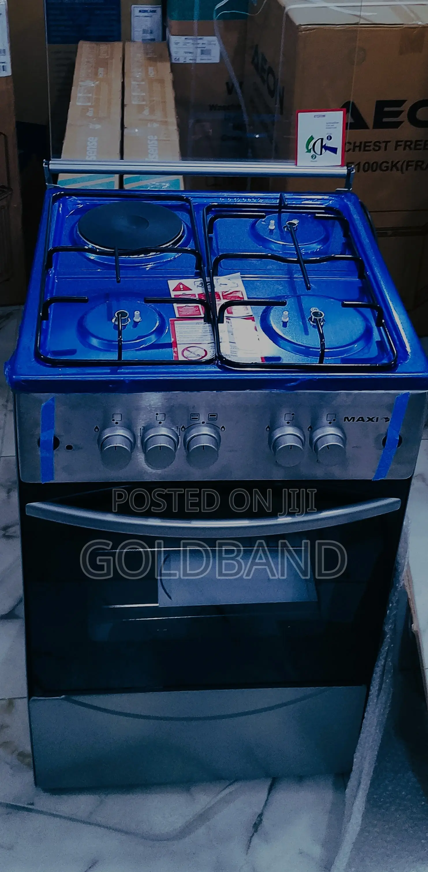 A Strong Maxi 3+1 Cooker "Maxi6060"