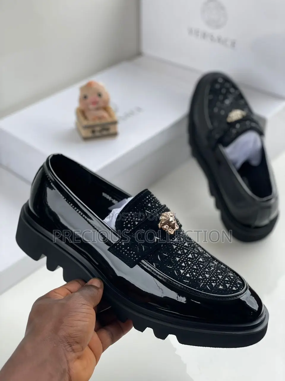 Men's Versace Leather Shoes