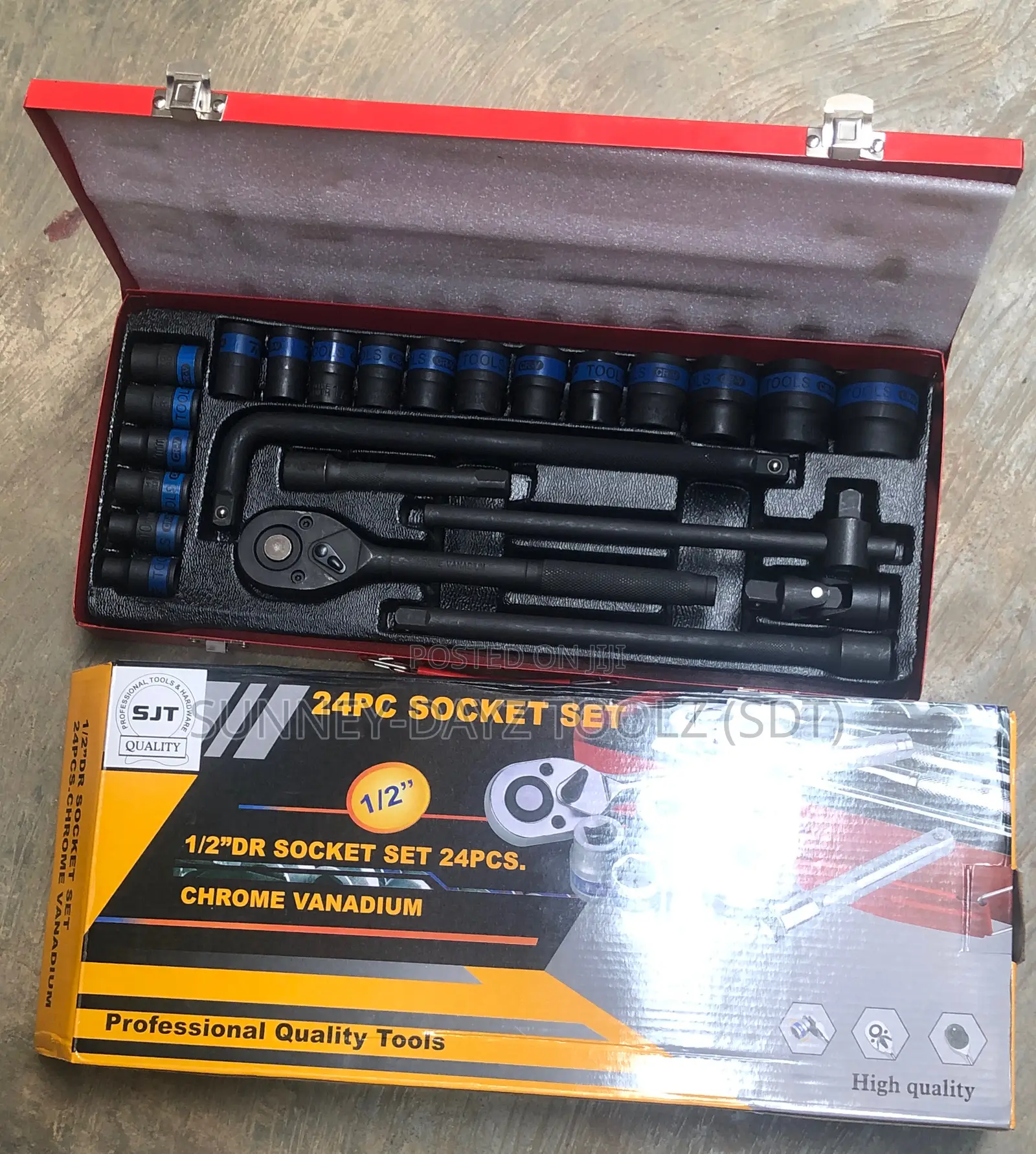 24pc Socket Set