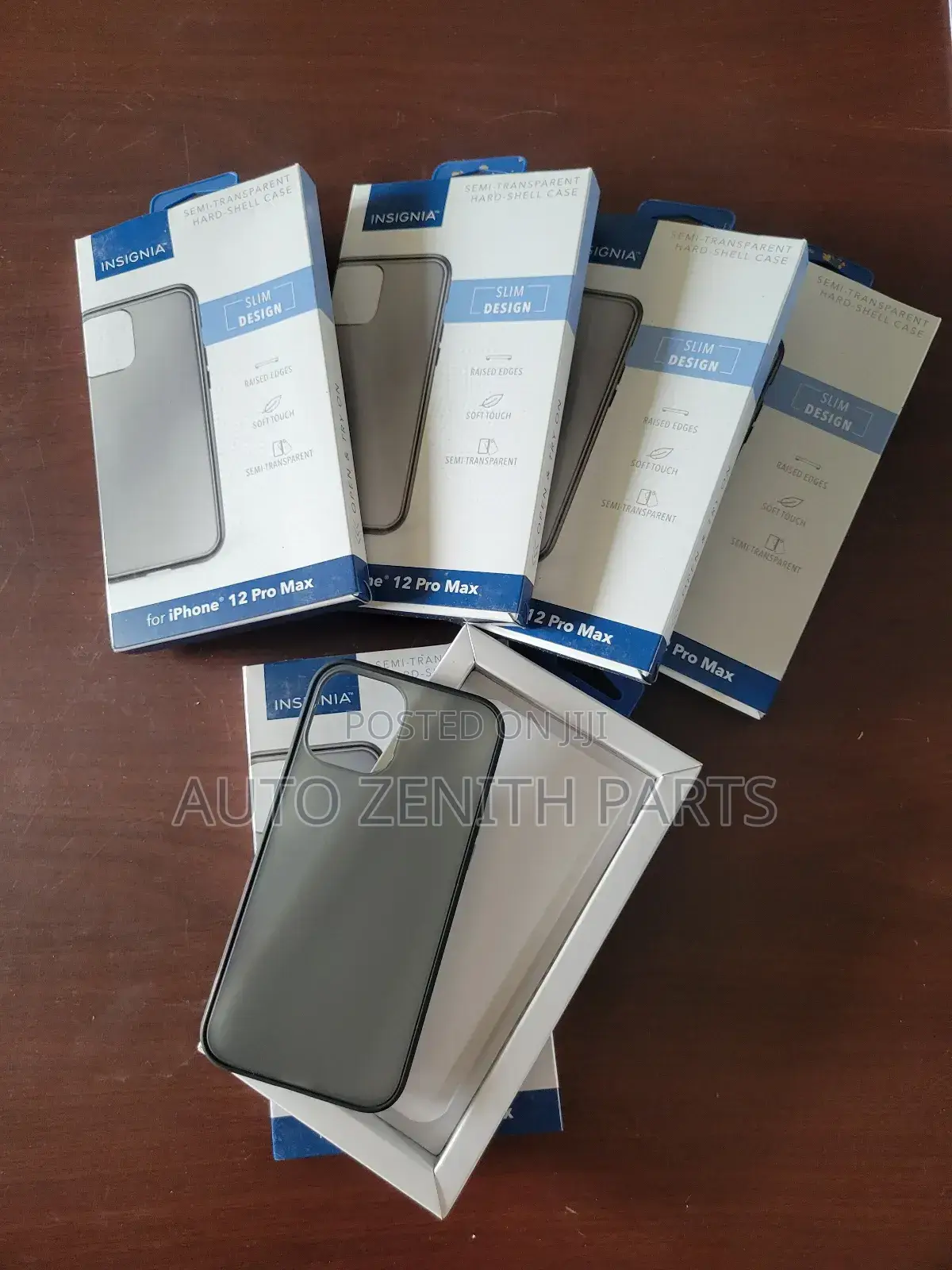 Insignia Hard Shell Gray iPhone Case for 12 Pro Max