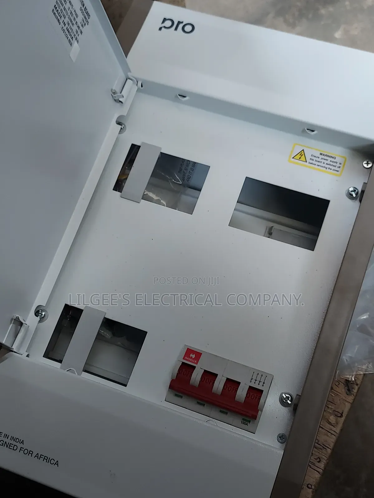 D4 3 Phase Distribution Board
