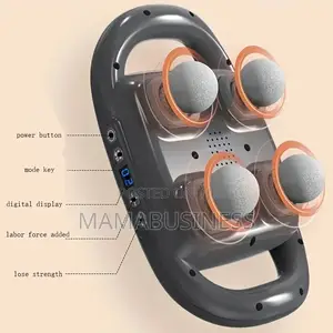 4-head Handheld Deep Tissue Massage Gun