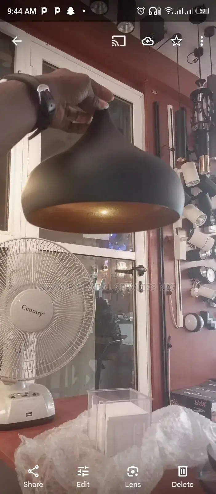 Single Pendant Light Available