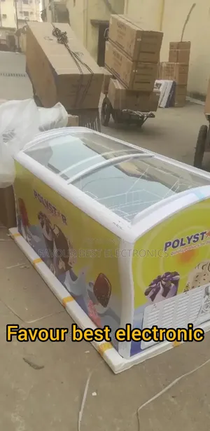 Polystar Showcase Double Door Freezer (85w) Pv-CSC 615l