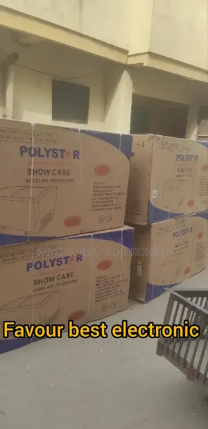 Polystar Showcase Double Door Freezer (85w) Pv-CSC 615l