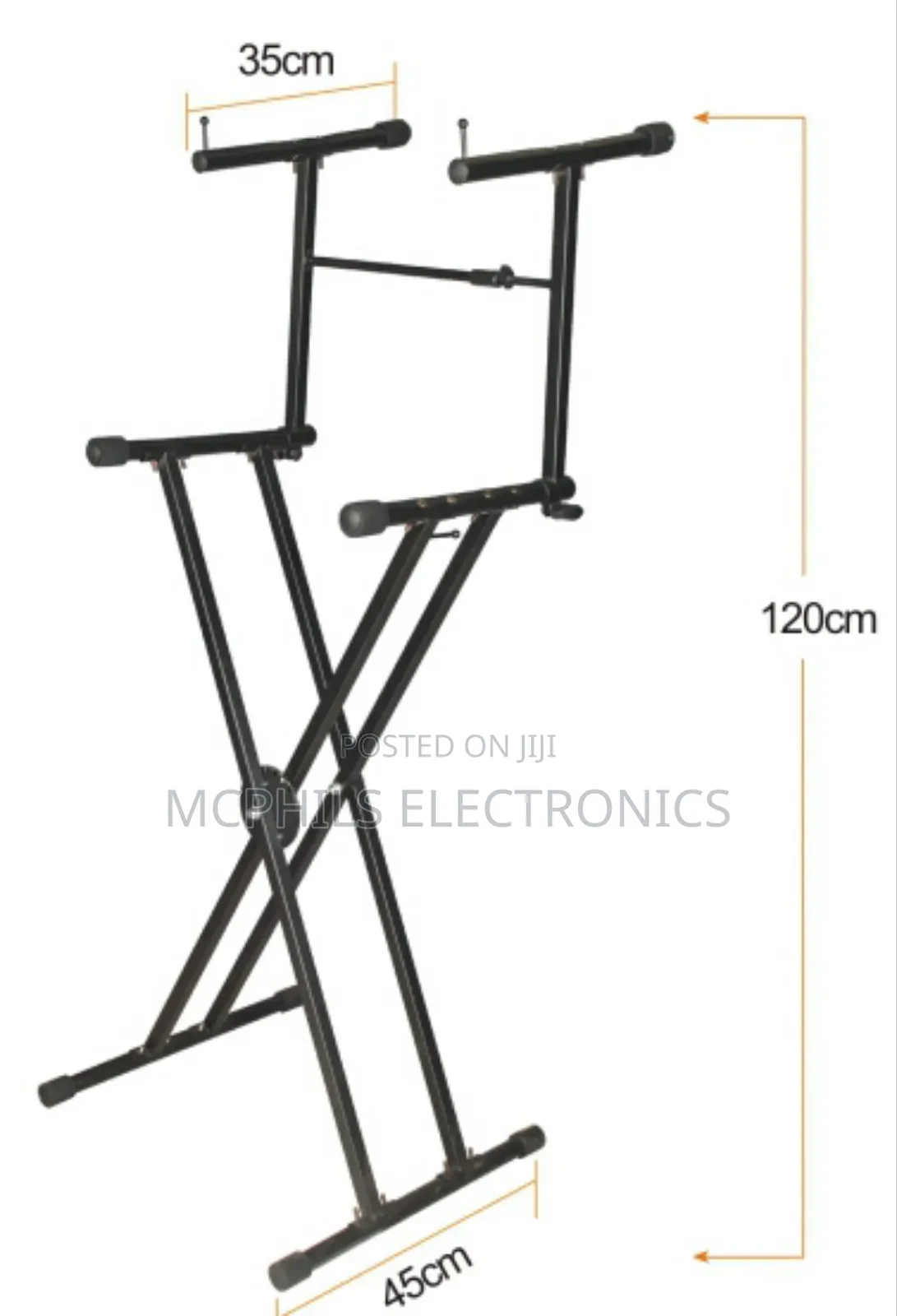 Double Carrier Keyboard Stand