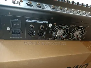 8 Channels Powered Mixer Console
