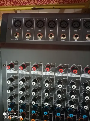 12 Channels Powered Audio Mixer Console.