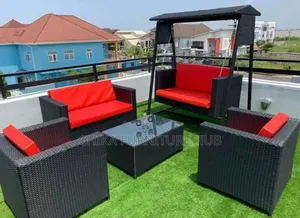 Set of Outdoor Sofas With Swing
