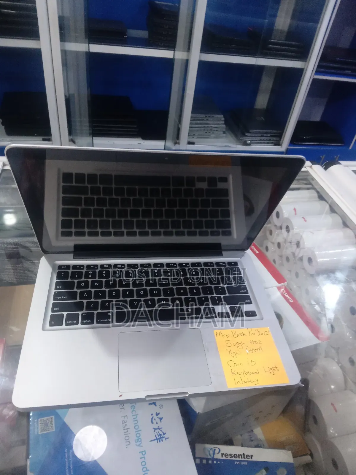 Laptop Apple MacBook Pro 2012 8GB Intel Core I5 HDD 500GB