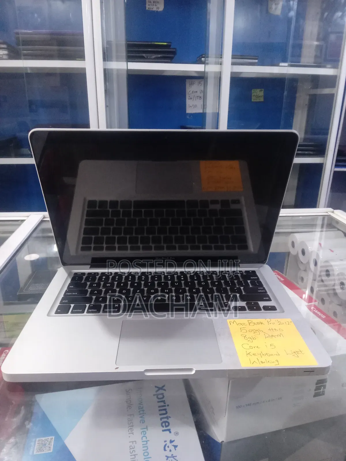 Laptop Apple MacBook Pro 2012 8GB Intel Core I5 HDD 500GB
