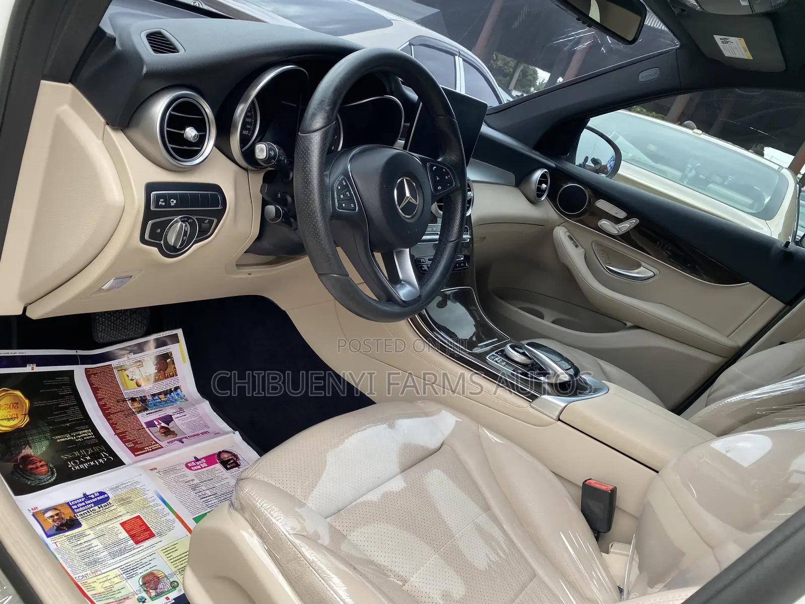 Mercedes-Benz GLC-Class 2017 White