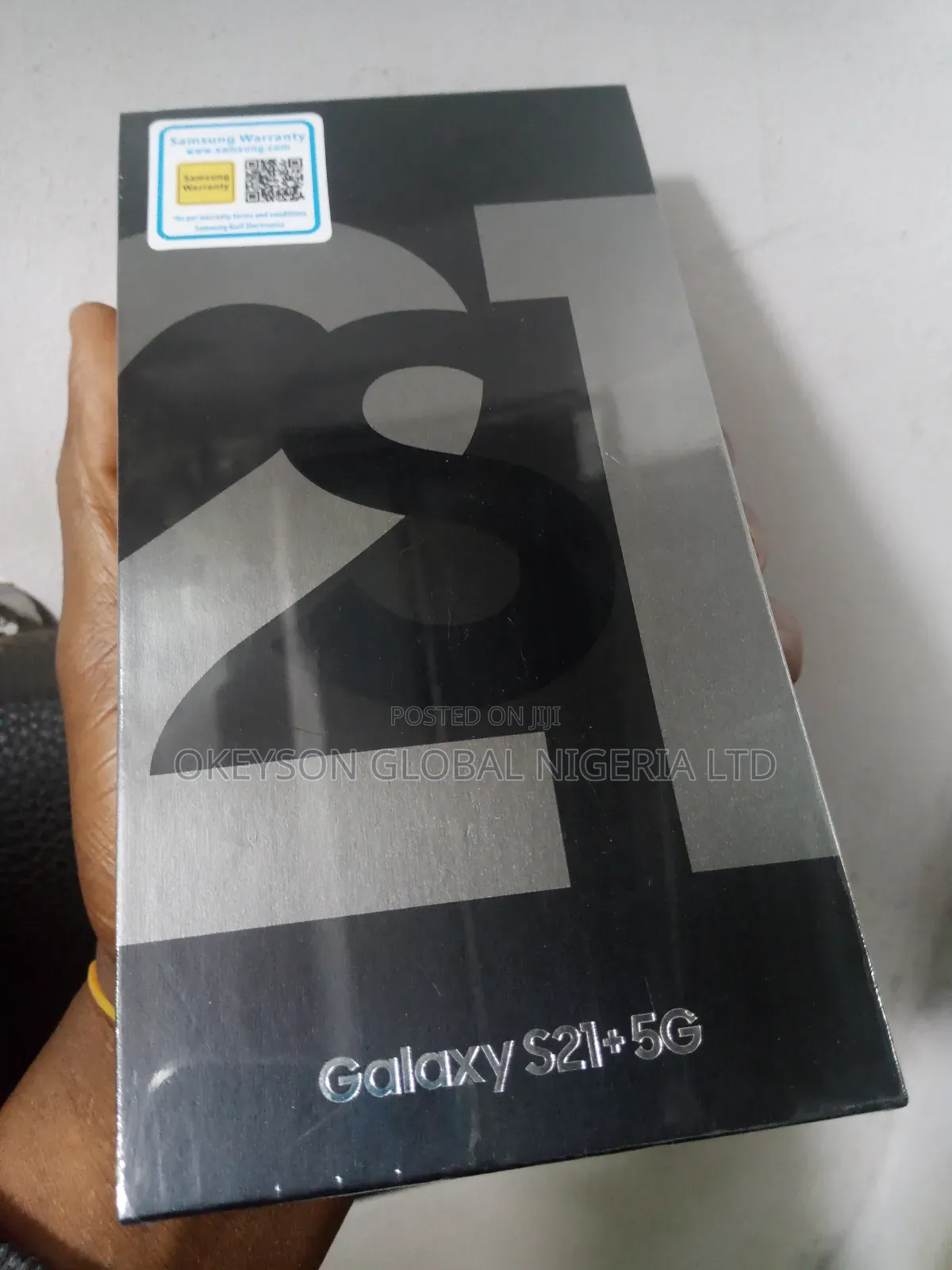 New Samsung Galaxy S21+ 5G 256 GB Black
