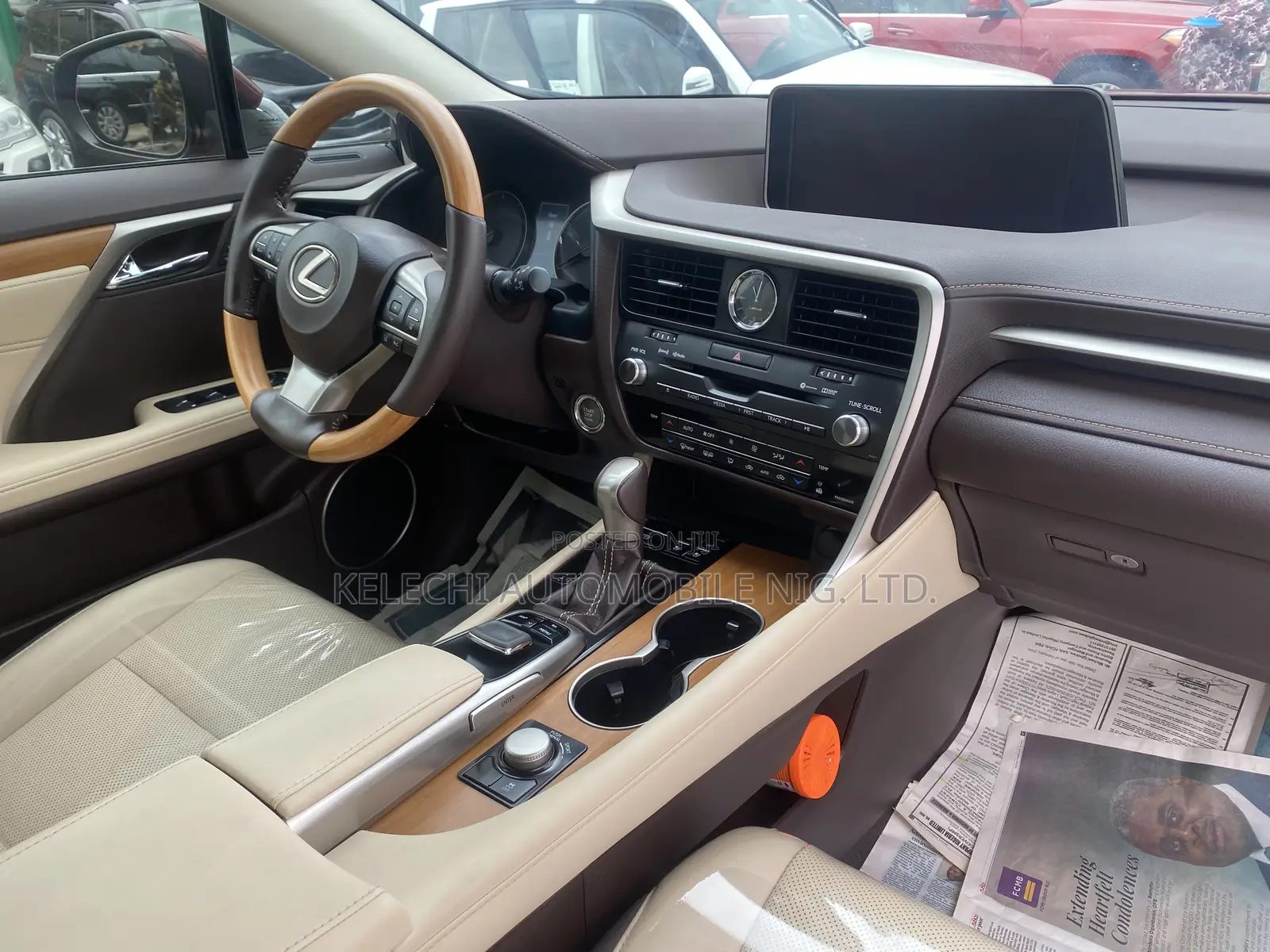 Lexus RX 350 2017 Red