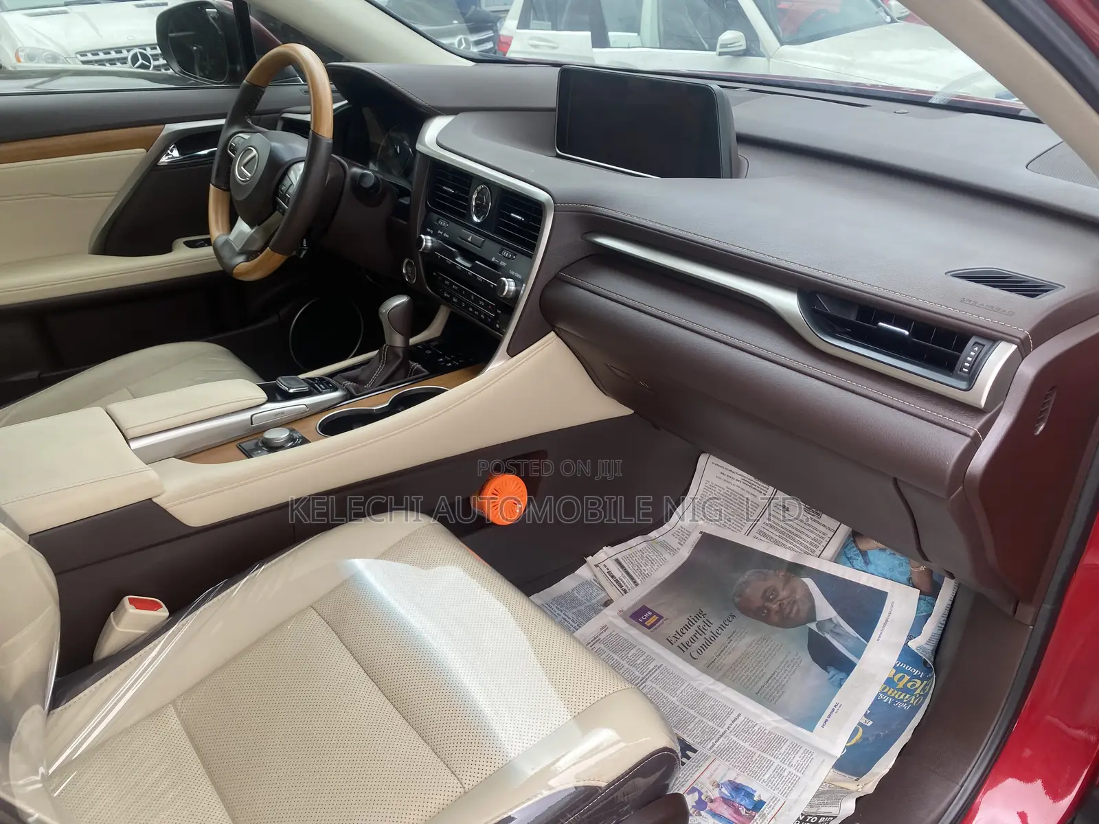 Lexus RX 350 2017 Red