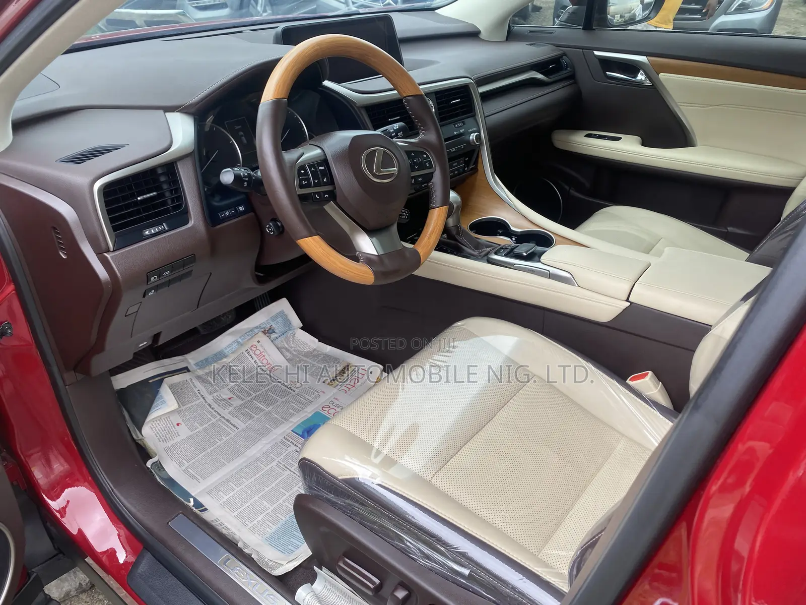 Lexus RX 350 2017 Red