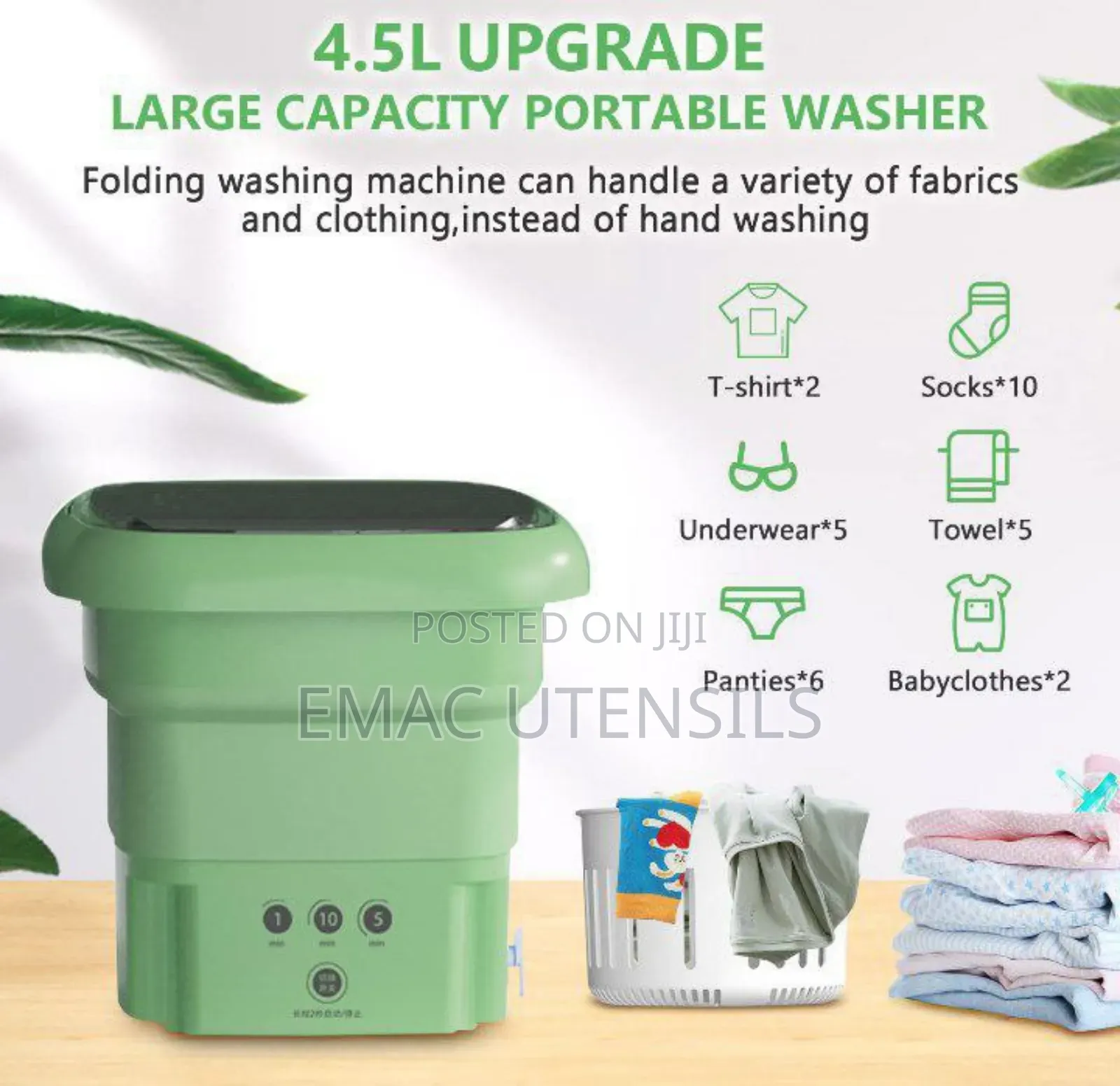 Collapsible Washing Machine