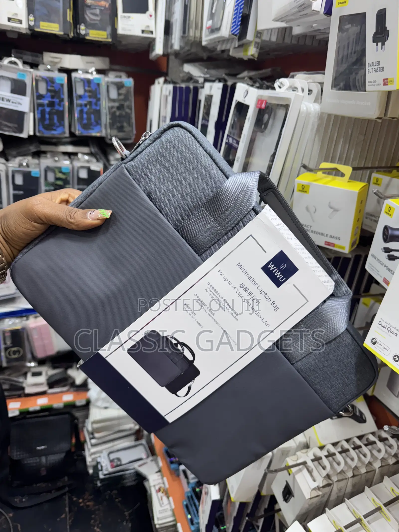 Wiwu Minimalist Water Resistance Laptop Bag