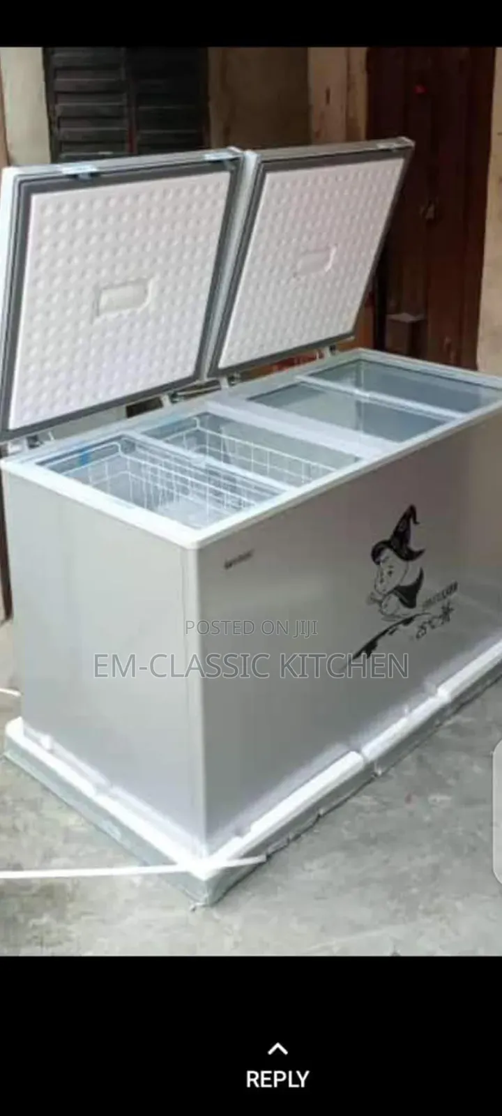 Double Door Freezer