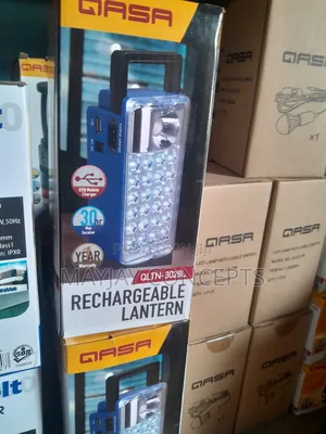 Qasa Rechargeable Lantern With Usb Jack for Phone Charge