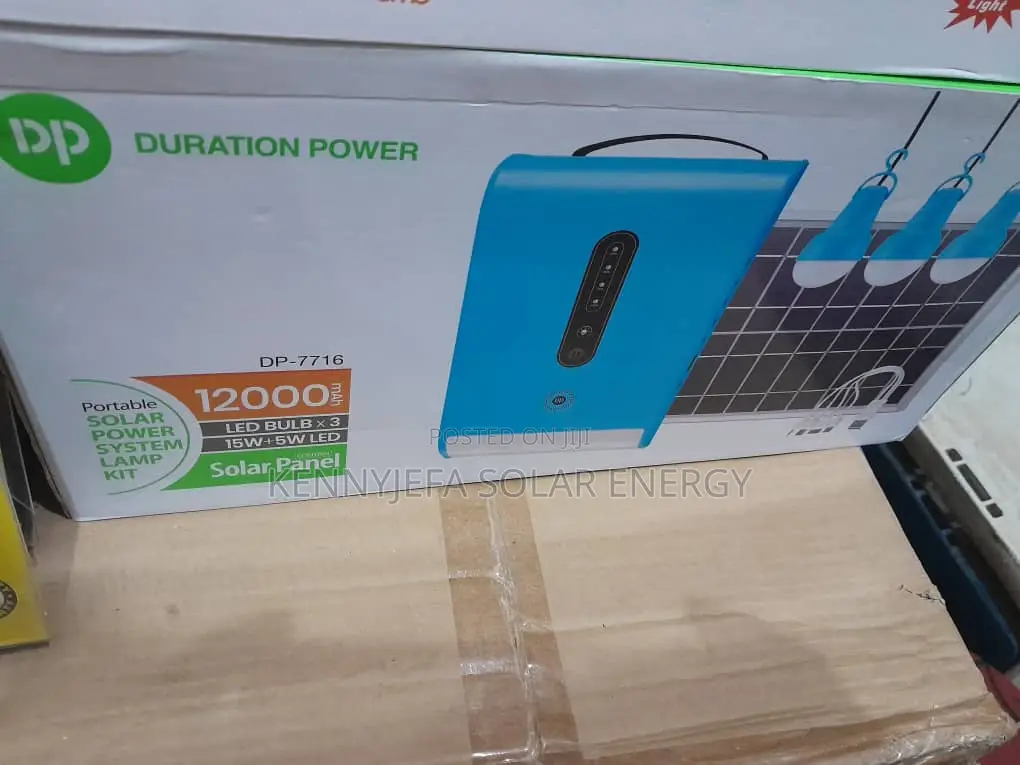 (Dp) Duration Power Solar Kit 3bulbs