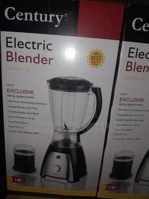 Century Electric Blender With Scratch Resistant Jar-8231q