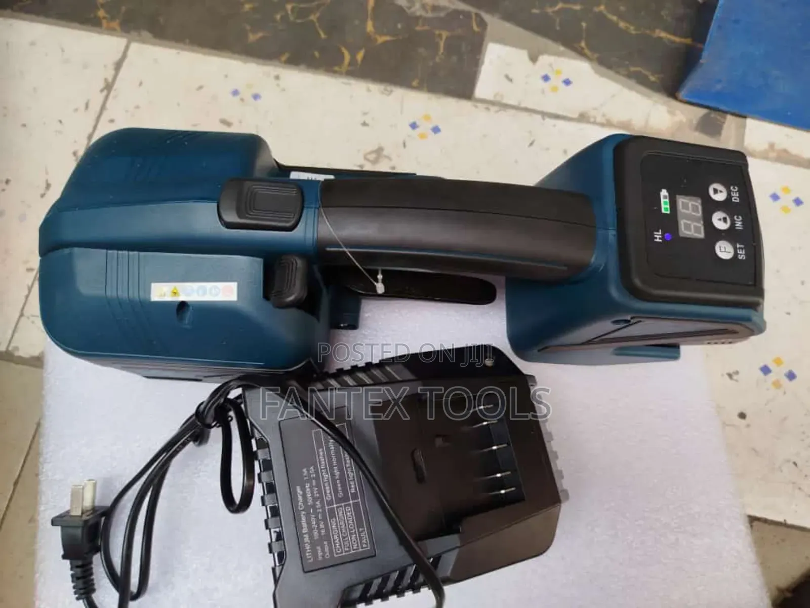Electric Strapping Machine.