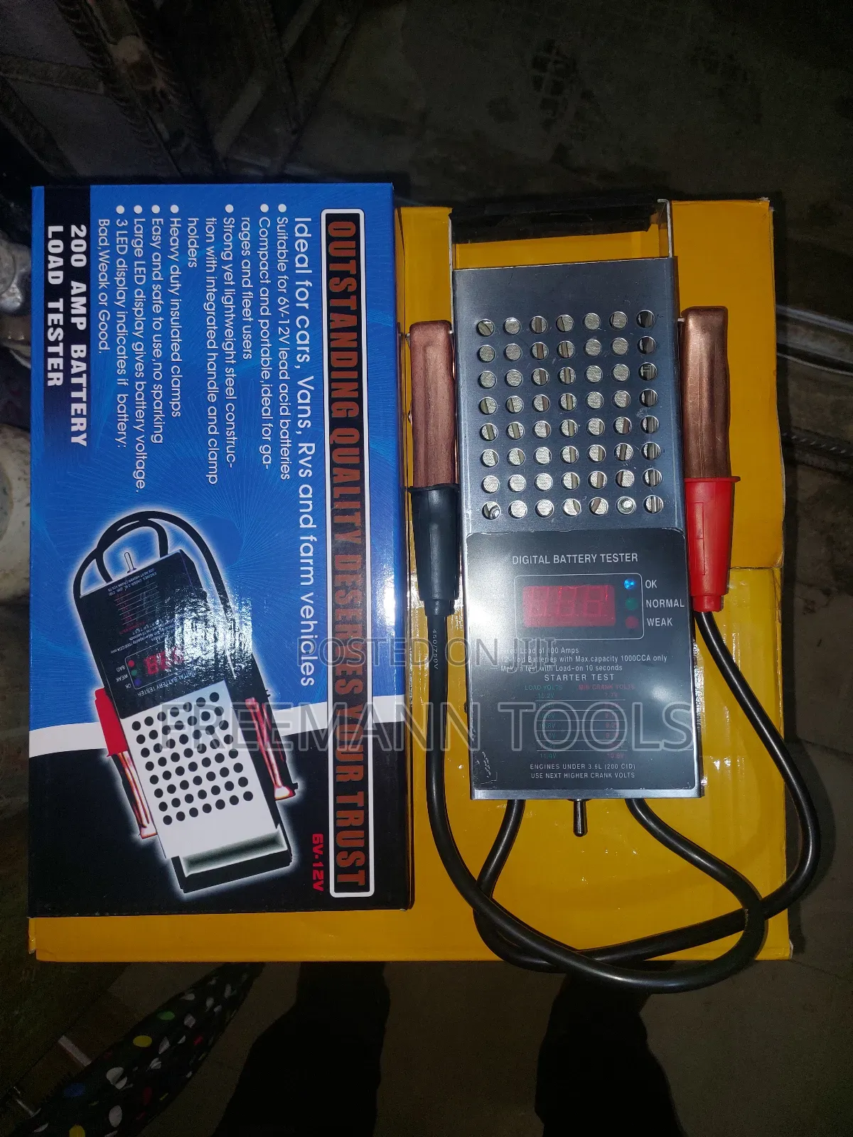 Digital Battery Tester 12V