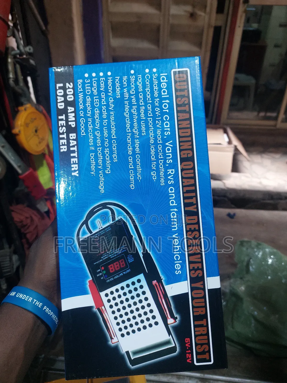 Digital Battery Tester 12V