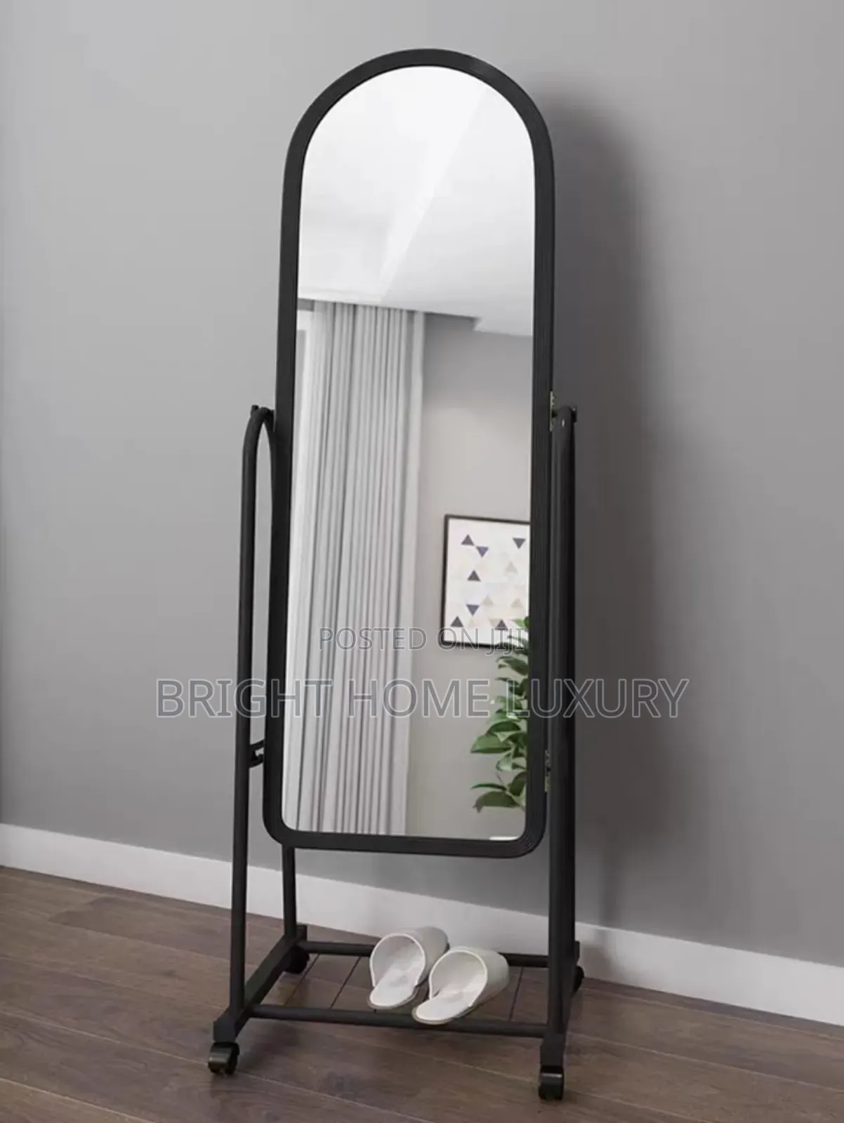 Luxury Free Stand/ Wall Mounted Movable Standing Mirror