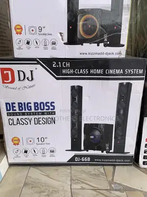 Djack Home Theater With Bluetooth Connection