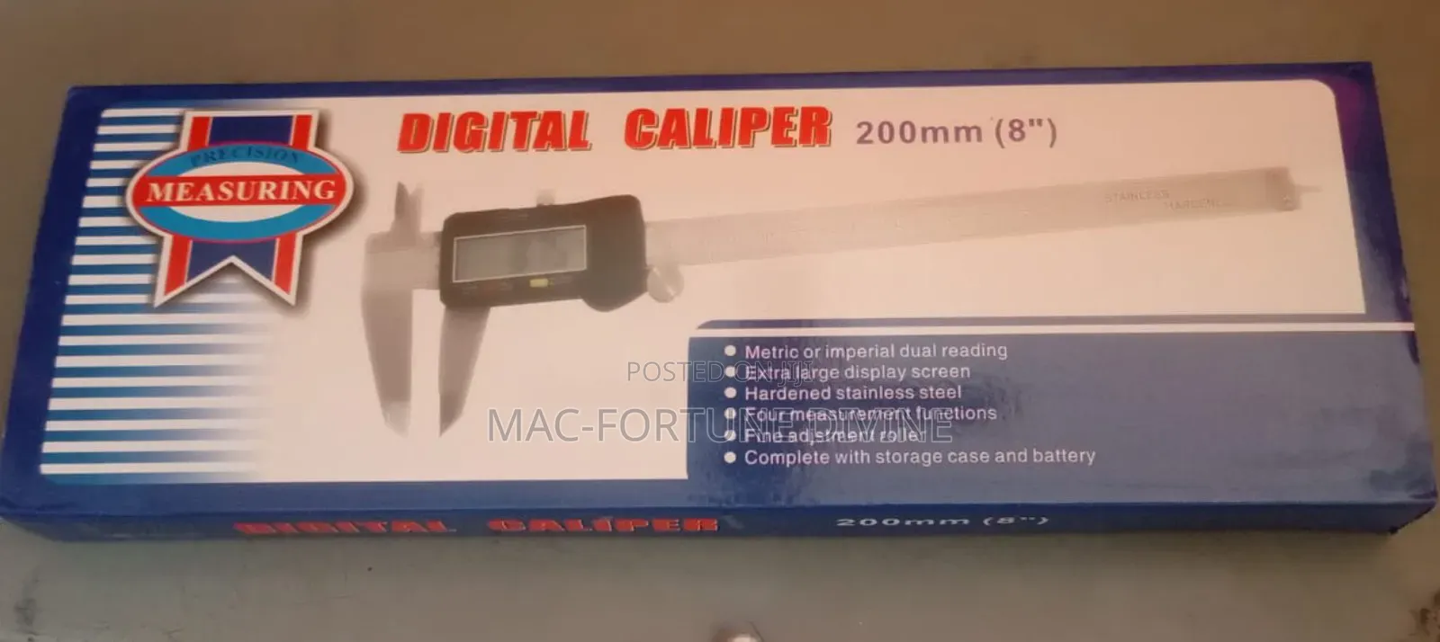 High Quality Original Precision DIGITAL CALIPER 200mm (8")