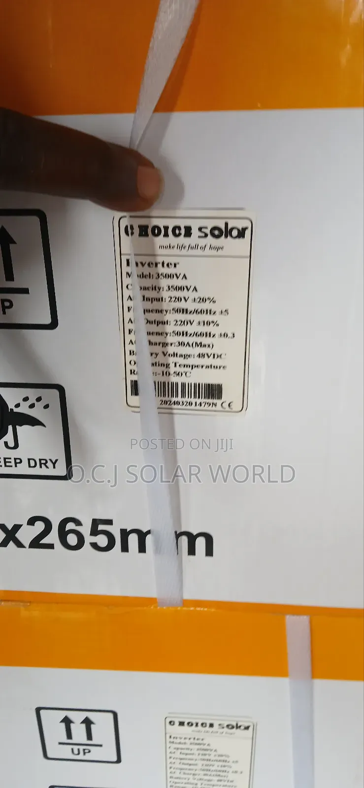 Choice Solar Inverter 3.5kva 48v
