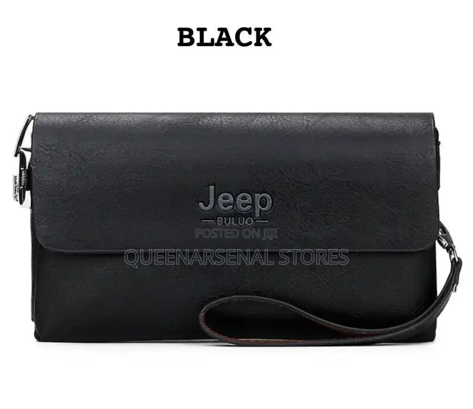 Luxury Leather Men's Clutch Bag